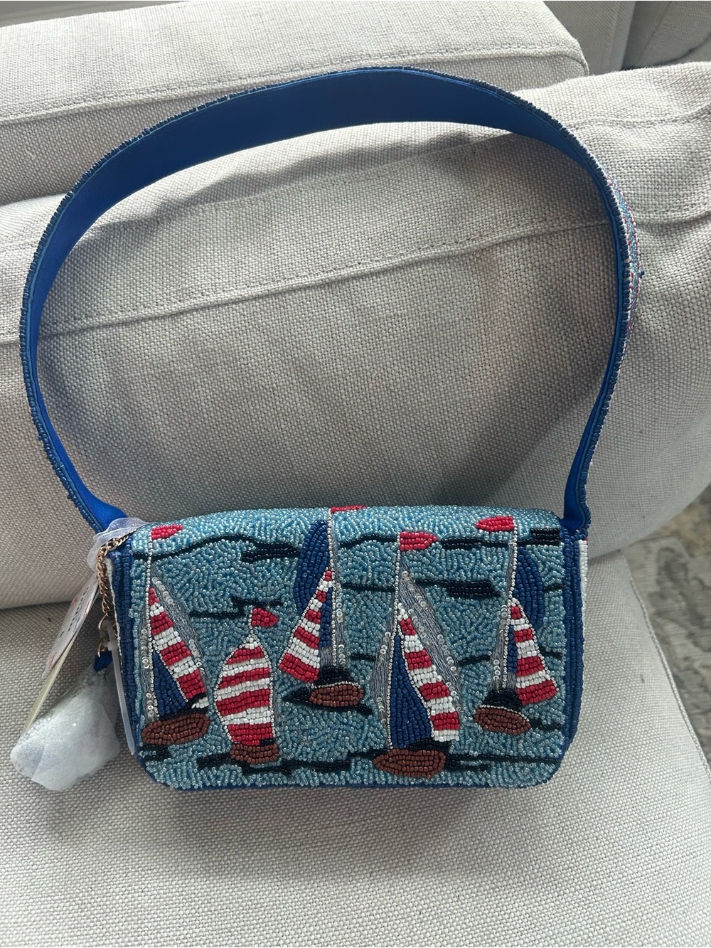 Viral TikTok Beaded Sailboat Bag
